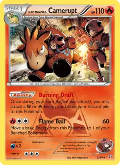 Team Magma's Camerupt 2