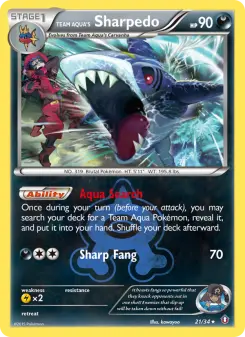 Team Aqua's Sharpedo 21