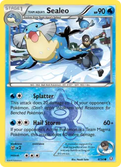 Team Aqua's Sealeo 4