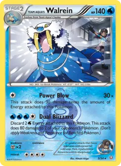 Team Aqua's Walrein 5