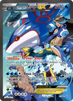 Team Aqua's Kyogre-EX 6