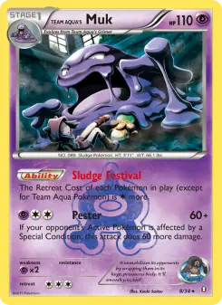 Team Aqua's Muk 8