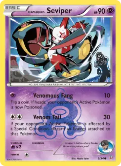 Team Aqua's Seviper 9