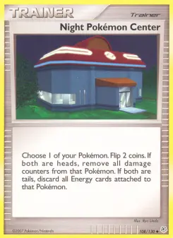 Night Pokémon Center 108