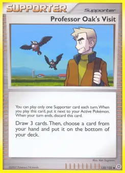 Professor Oak's Visit 122