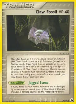 Claw Fossil 78/92