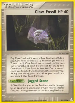 Claw Fossil 91