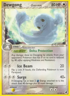 Dewgong δ 15