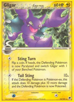 Gligar δ 16
