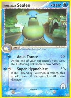 Team Aqua's Sealeo 16