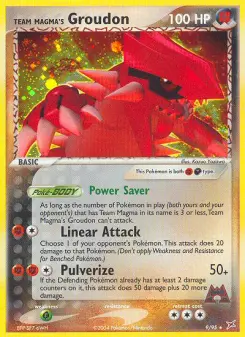 Team Magma's Groudon 9