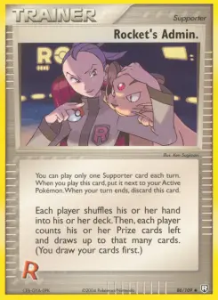 Rocket's Admin. 86/109