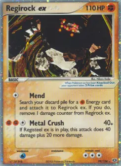 Regirock ex 99