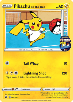 Pikachu on the Ball 1