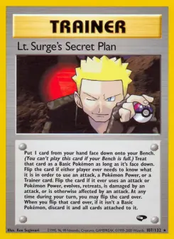 Lt. Surge's Secret Plan 107