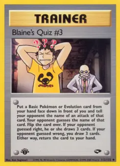 Blaine's Quiz #3 112/132