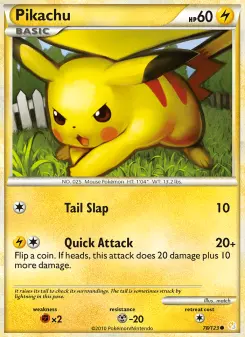 Pikachu 78/123