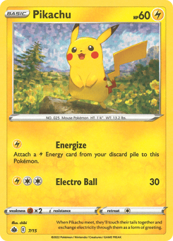 Pikachu 7/15