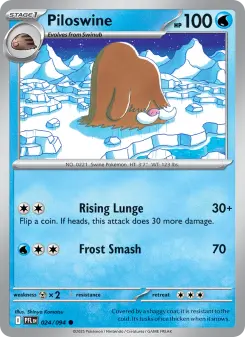 Piloswine 24