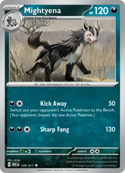 Mightyena 129/217