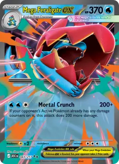 Mega Feraligatr ex 43