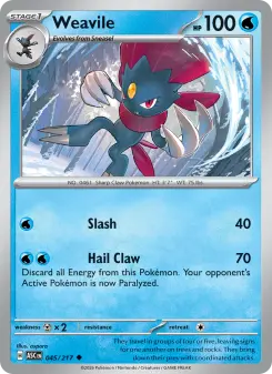 Weavile 45