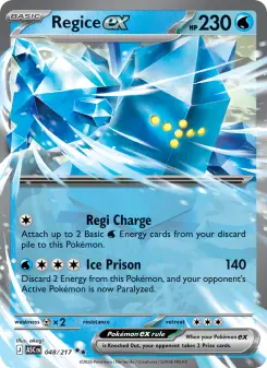Regice ex 48