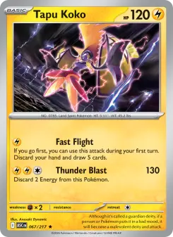 Tapu Koko 67