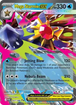 Mega Starmie ex 21