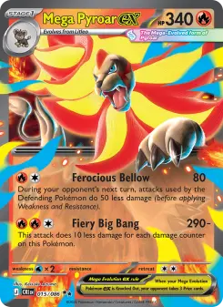 Mega Pyroar ex 15