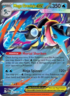 Mega Greninja ex 22