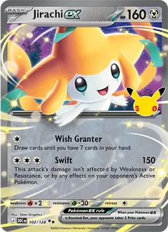 Jirachi ex 102/128