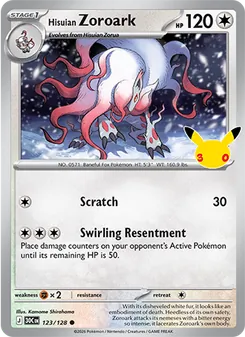 Hisuian Zoroark 123/128