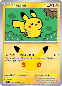 Pikachu 34