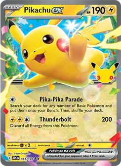 Pikachu ex 053/128