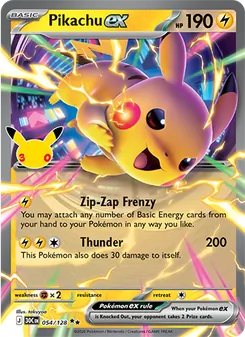Pikachu ex 054/128
