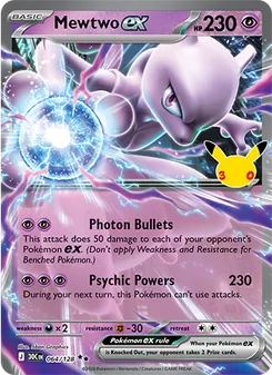 Mewtwo ex 64