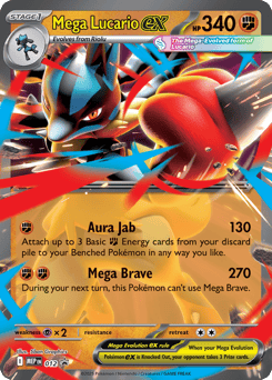 Mega Lucario ex 12