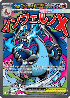 Mega Charizard X ex 23