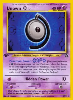 Unown [D] 47/75