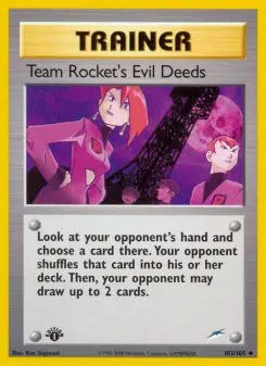 Team Rocket's Evil Deeds 103