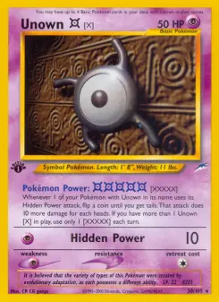 Unown [X] 30