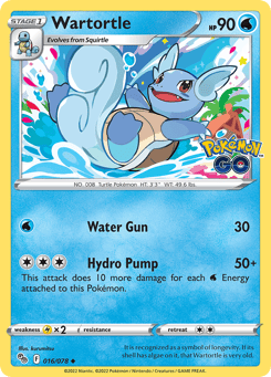 Wartortle 016/078