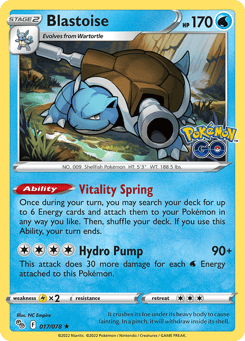 Blastoise 017/078