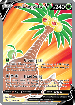 Alolan Exeggutor V 071/078