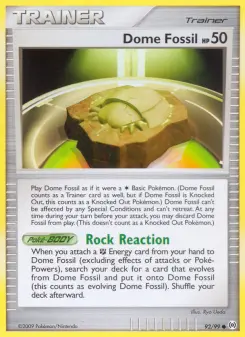 Dome Fossil 92