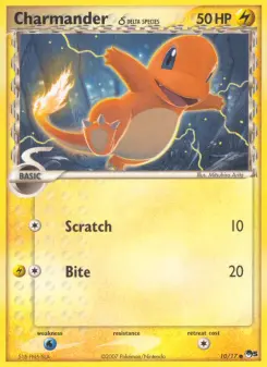 Charmander δ 10