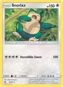Snorlax 50