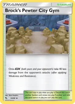 Brock's Pewter City Gym 54/68