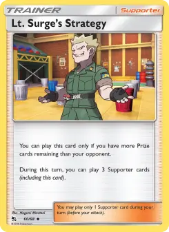 Lt. Surge's Strategy 60